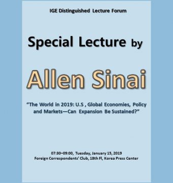 [January 15, 2019]  Dr. Allen Sinai