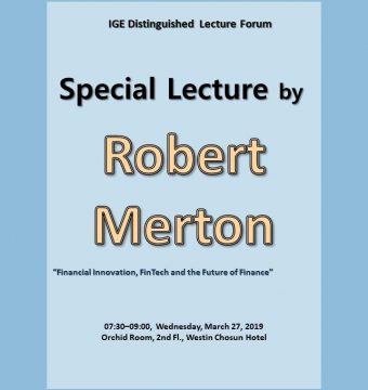 [March 27, 2019] Dr. Robert Merton